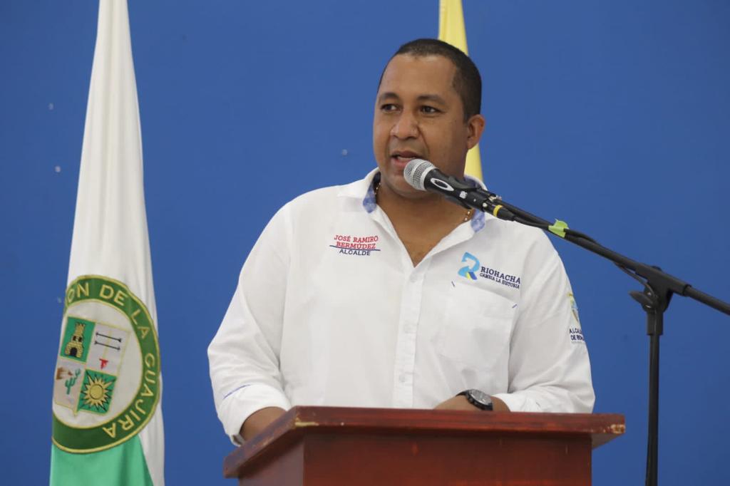 José Ramiro Bermúdez Cotes, alcalde del Distrito de Riohacha.