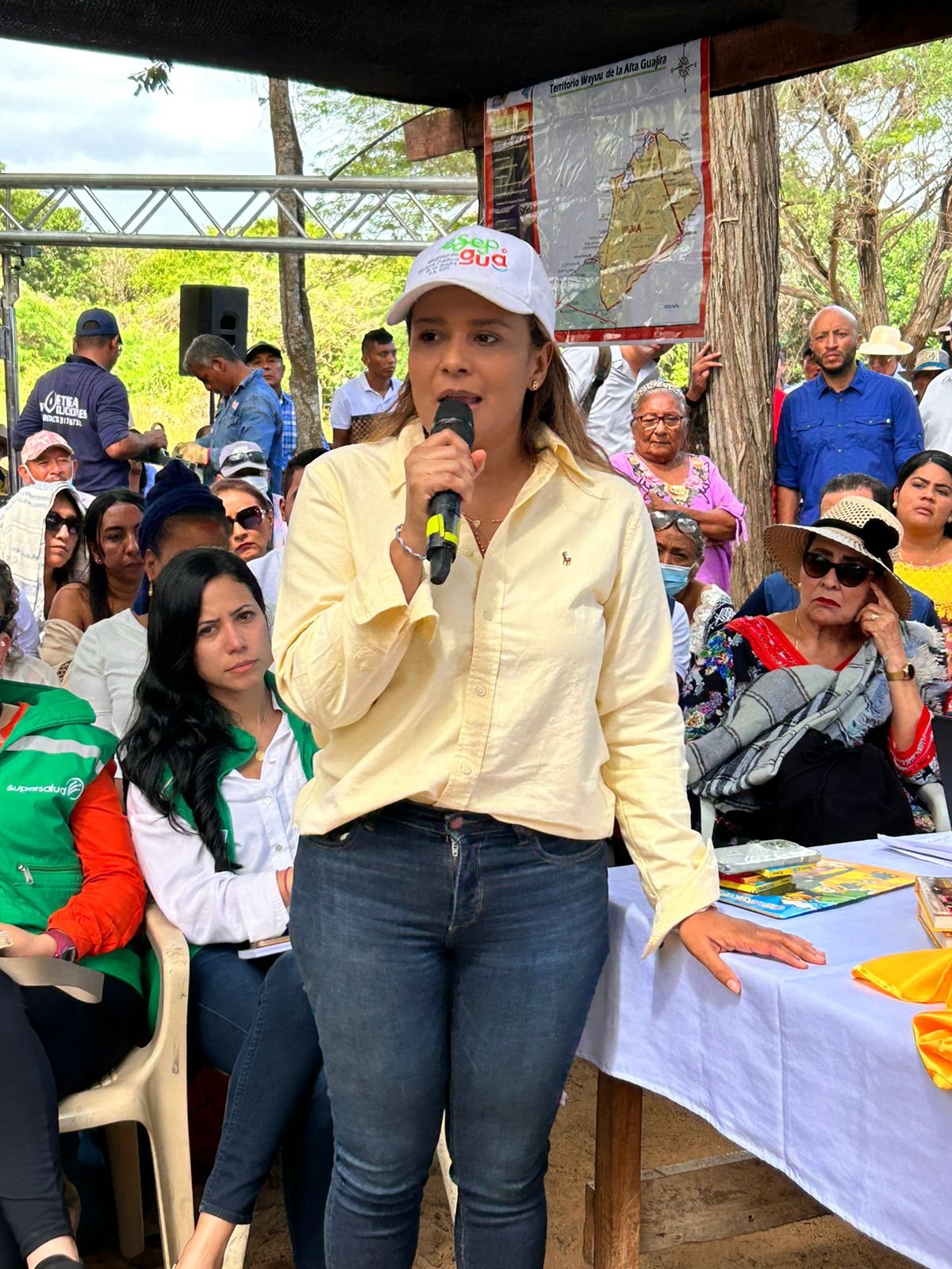 Andreína García, gerente de ESEPGUA.