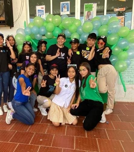 Katiuska del Carmen Ureche, candidata a la personería estudiantil de la Institución Educativa remedios Solano