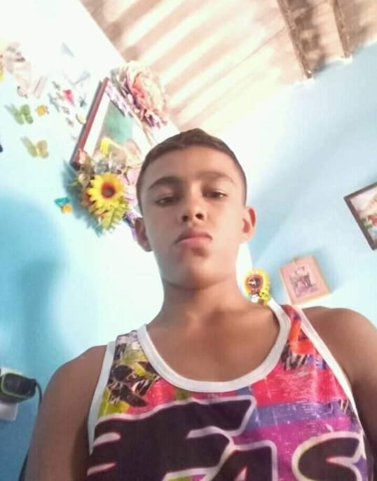 Juan Rodríguez, de 20 años, occiso.