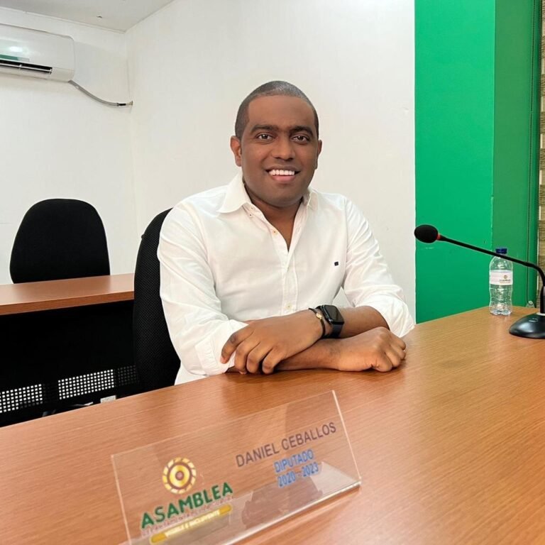 Daniel Ceballos, Diputado del departamento de La Guajira.