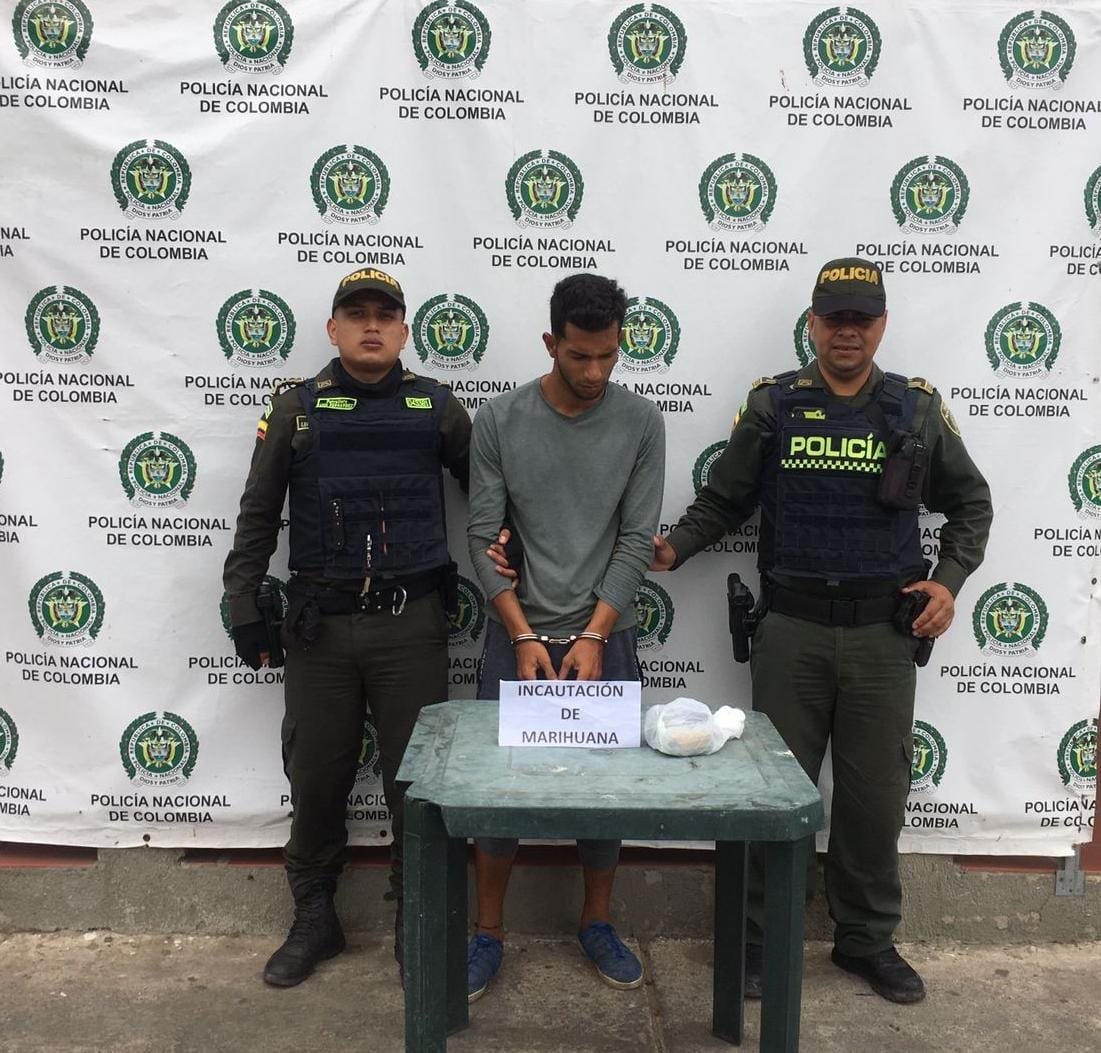 Jhonatan Adrián Villamizar Blanco, de 25 años, capturado.