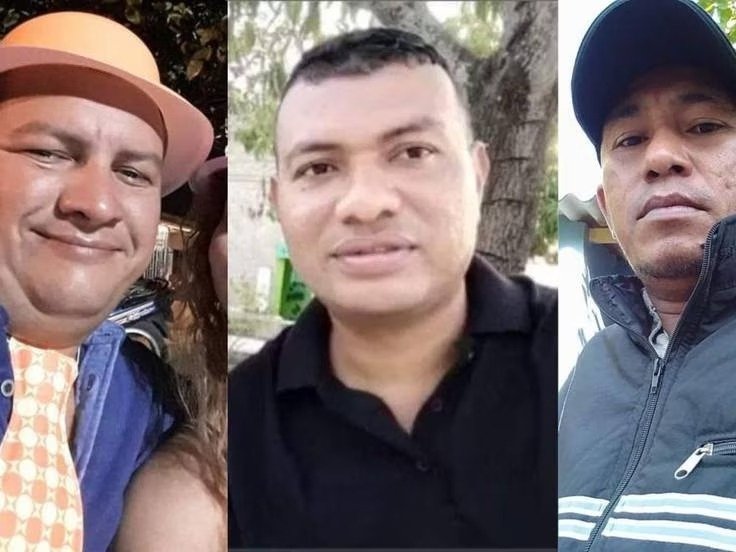 Camelo Badel Gómez, Julio Ordóñez y Jaime Monroy, sucreños desaparecidos.