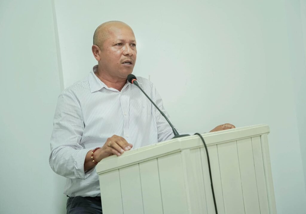 Alcalde encargado de Riohacha, Leandro Mejía Díaz, quien pidió mediante un proyecto se le aumente el sueldo.
