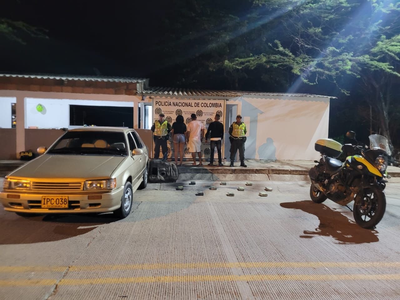 Gricel Camilo Ríos Martínez, Nelson Rodríguez Villamizar y Mary Fernández, capturados.
