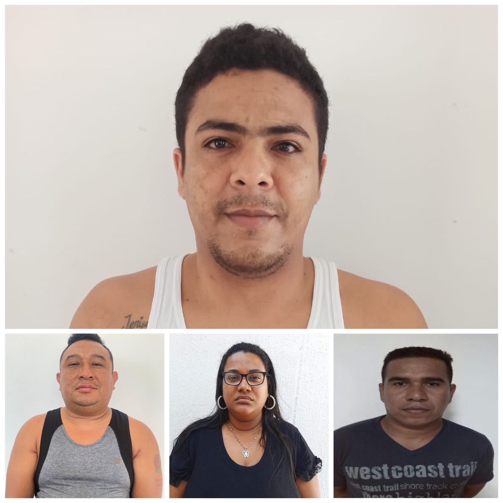 Luis Gómez, Yacqueline Fransual Ayala, Kevin Gómez y Harold Menco, capturados