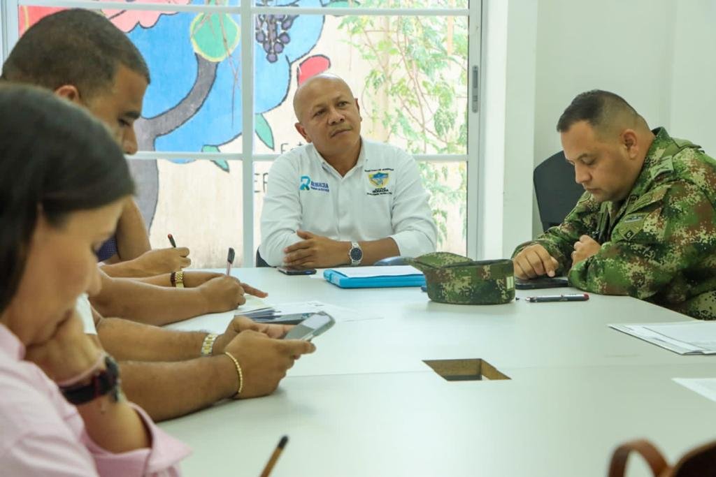 Leandro Mejía Díaz, alcalde encargado.