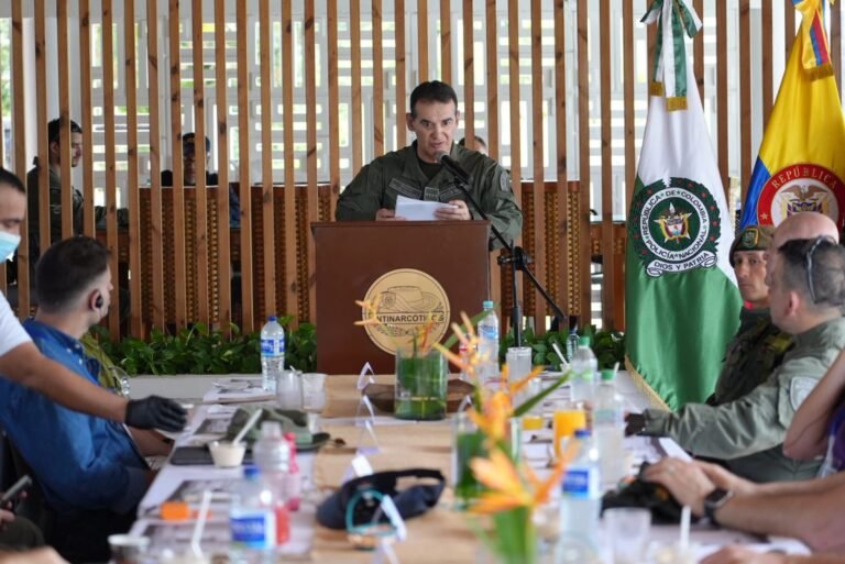 General William René Salamanca Ramírez, director de la Policía Nacional.