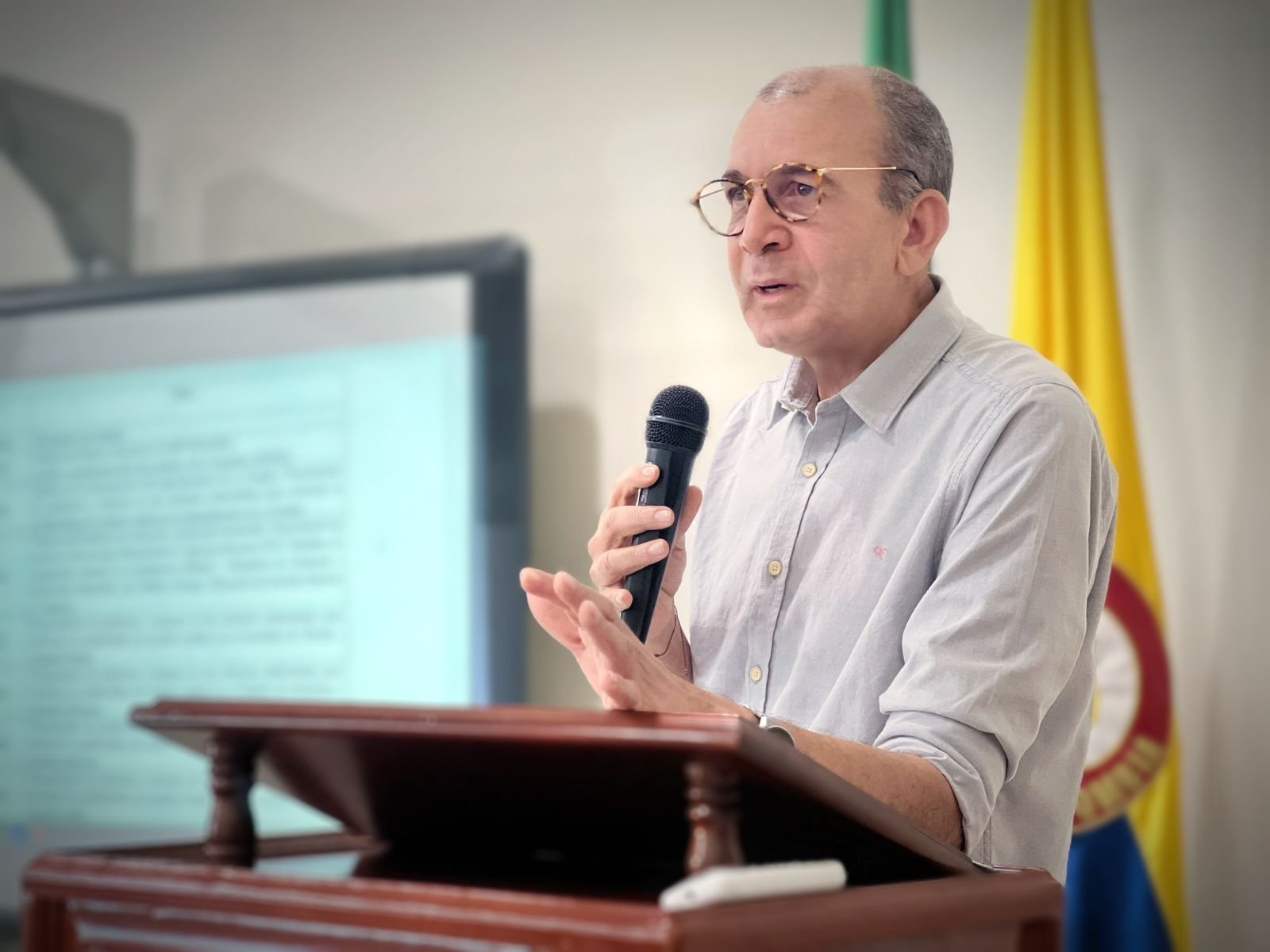Director General de Corpoguajira, Samuel Lanao Robles