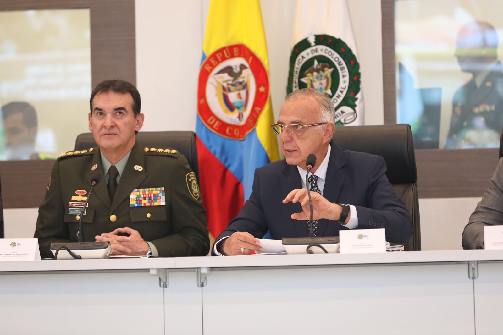 Ministro de Defensa, Iván Velásquez.