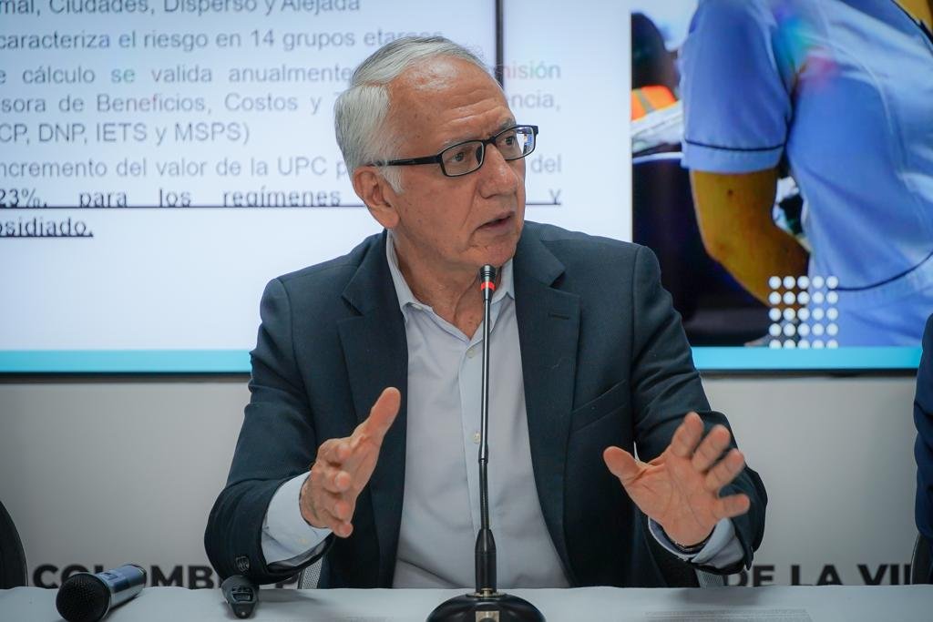 Guillermo Alfonso Jaramillo, ministro de Salud y Protección Social