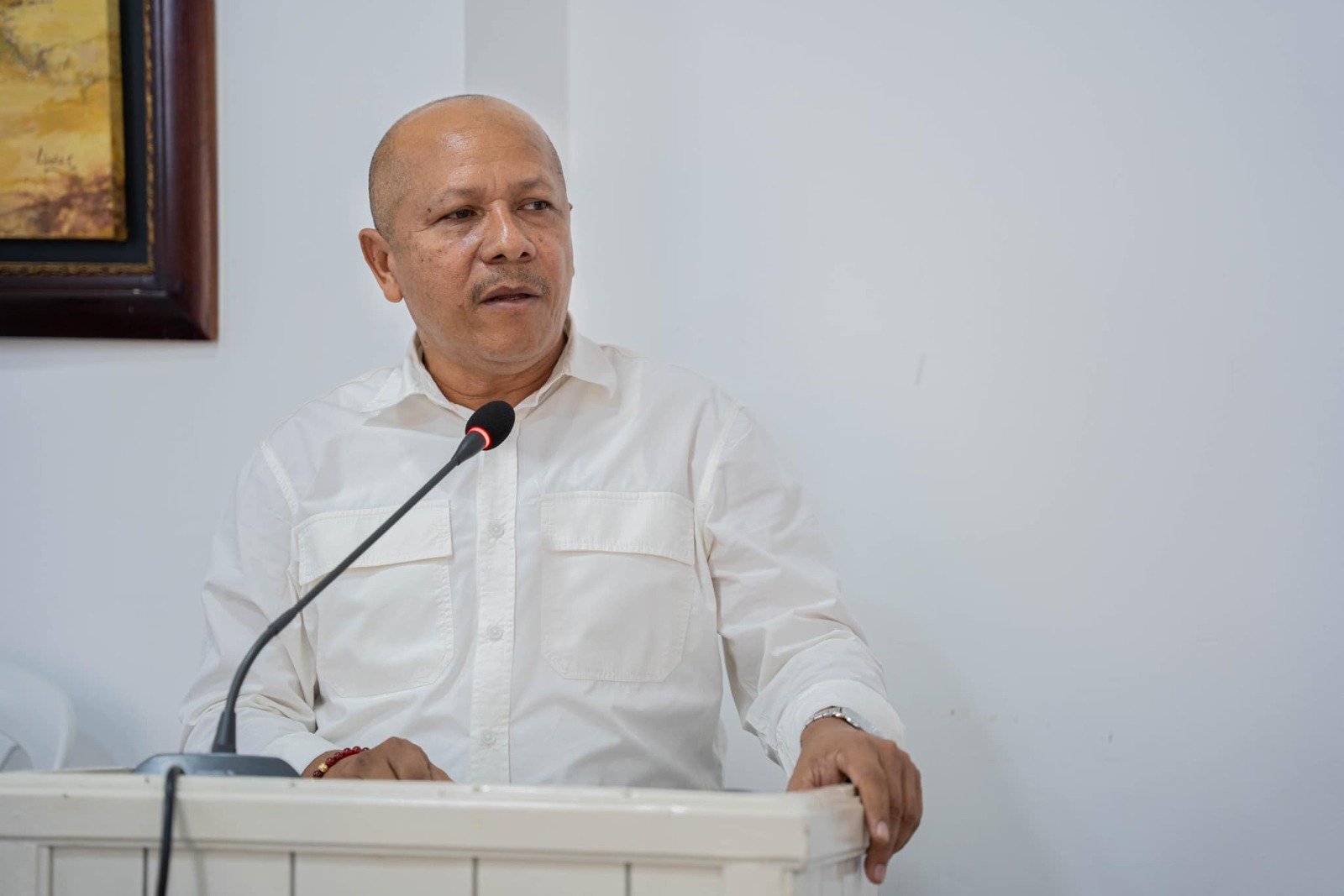 Leandro Mejía Díaz, alcalde encargado de Riohacha.