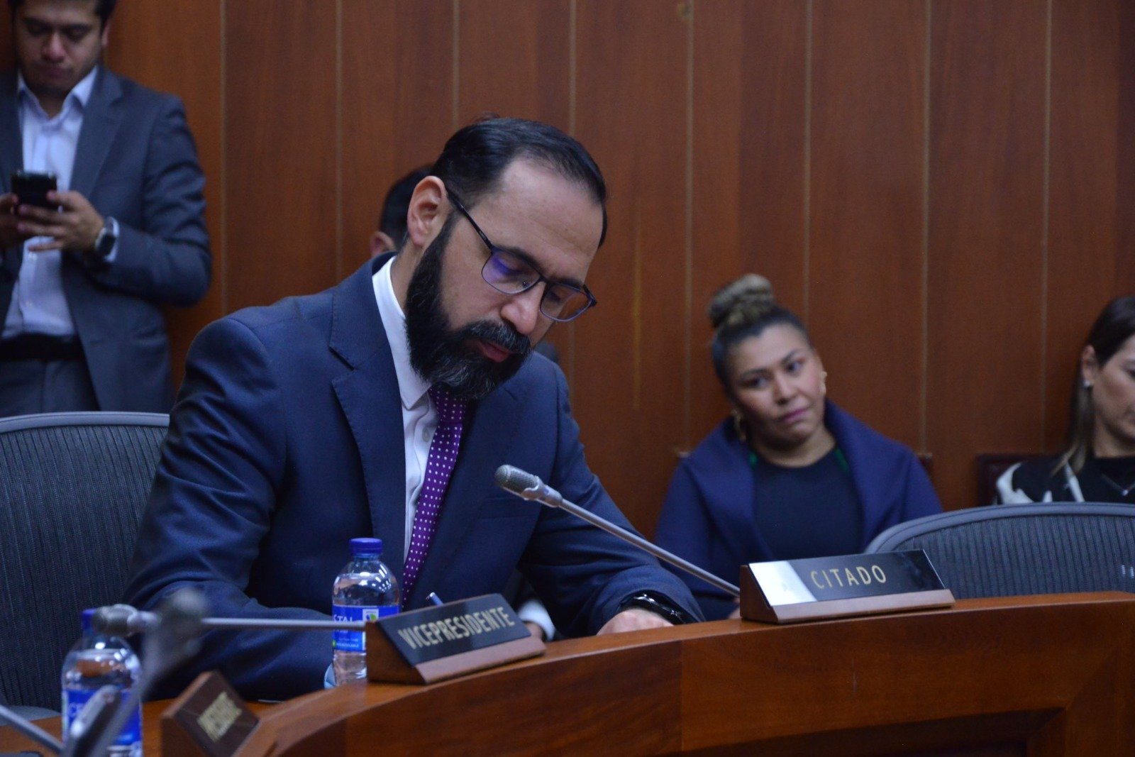 Ministro de Minas y Energías, Andrés Camacho.