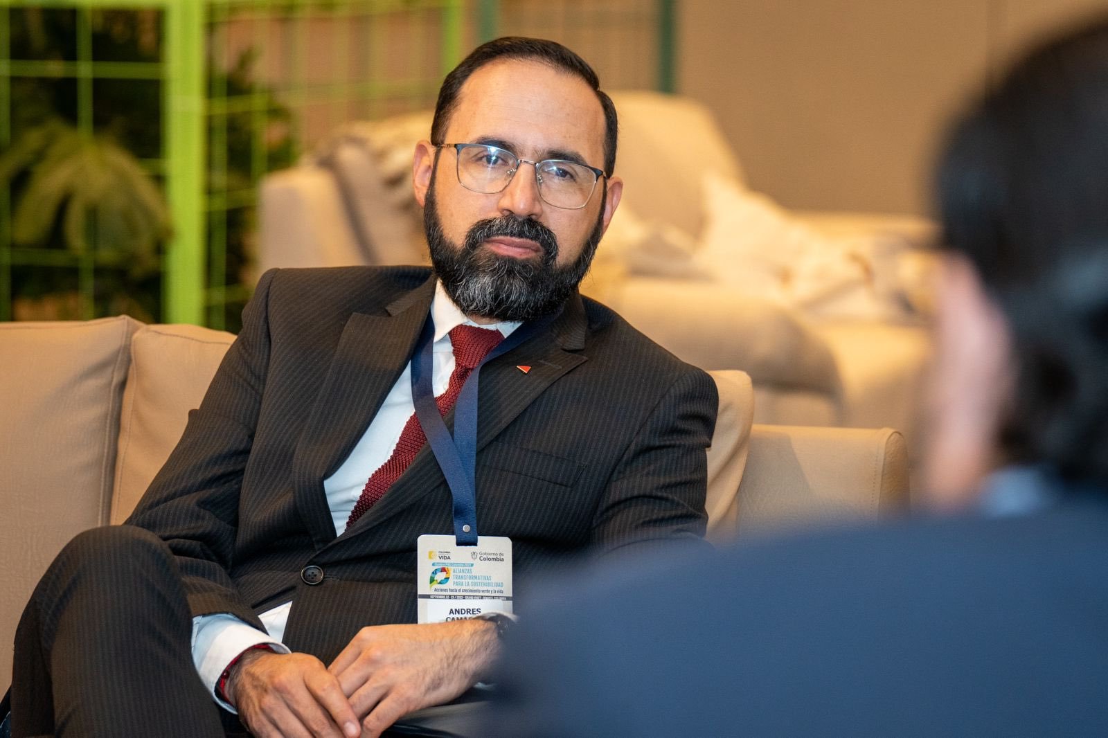 Ministro de Minas y Energía, Andrés Camacho.