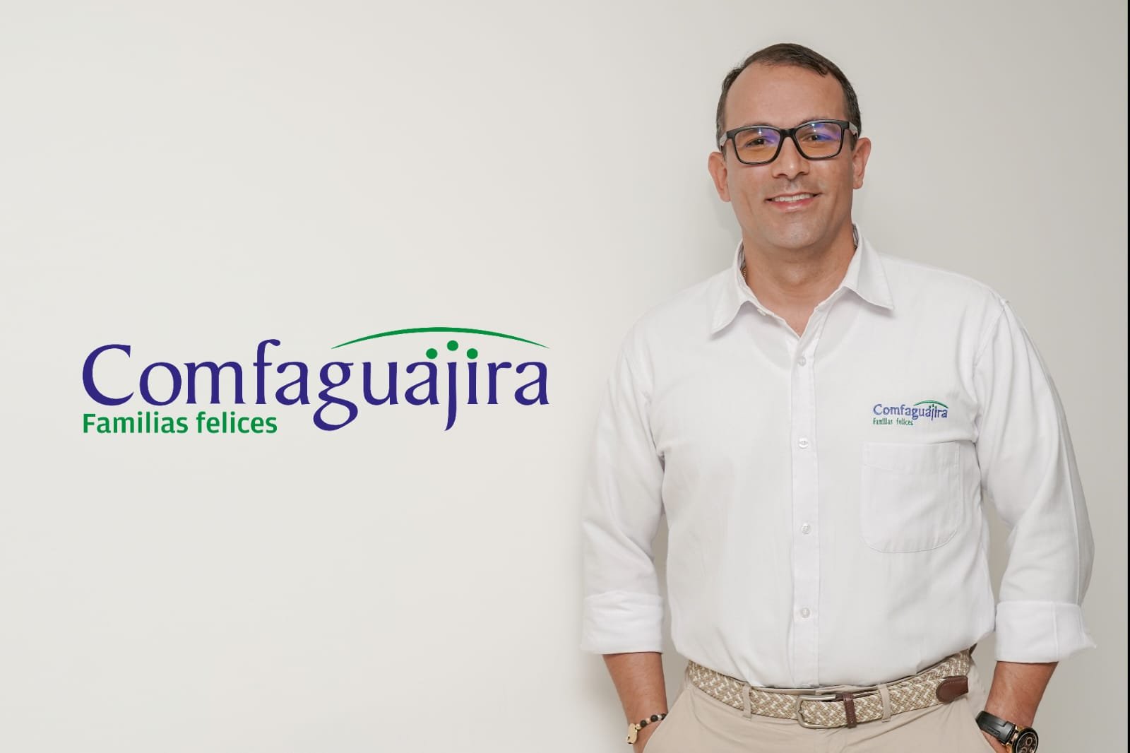 Juan José Gómez Vélez, director administrativo de Caja de Compensación Familiar de La Guajira