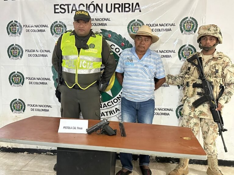 Capturado hombre armado en vía a Puerto Bolívar