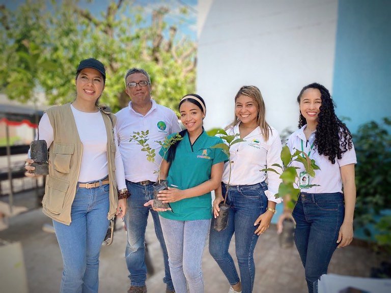 En Villanueva se vivó la feria ‘Unidos por el ambiente’, promovida por Corpoguajira
