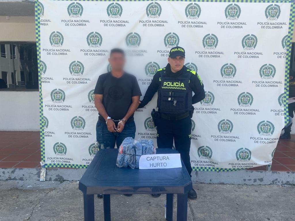 Ciudadanía lo detuvo por hurtar en un almacén en Maicao