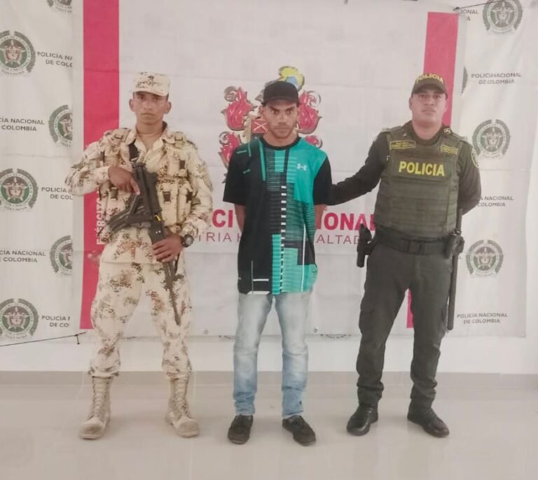 Extranjero fue capturado después de efectuar robo en un local