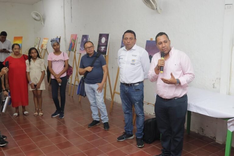 Dirección de Cultura de Riohacha dio inicio a la exposición artística ‘Travesía Pictórica’