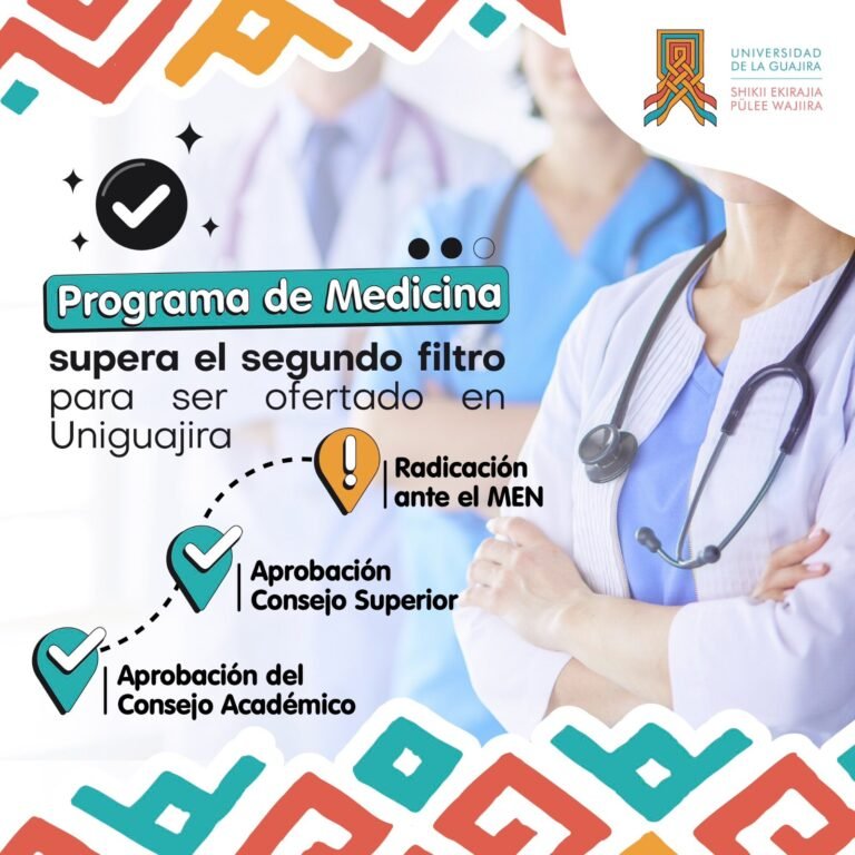 Programa de Medicina superó segundo filtro para ser ofertado por la Universidad de La Guajira