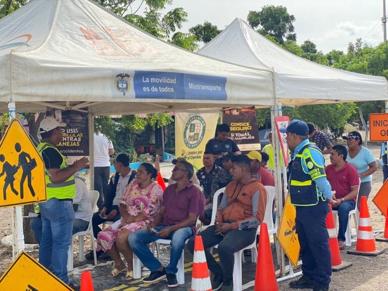 Autoridades intensificaron operativos en la troncal del caribe para evitar siniestros viales mediante la estrategia ‘Salvando vidas’