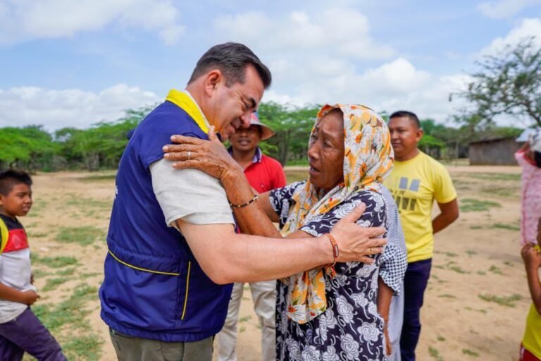 rancherías dispersas de La Guajira, olmedo lopez UNGRD