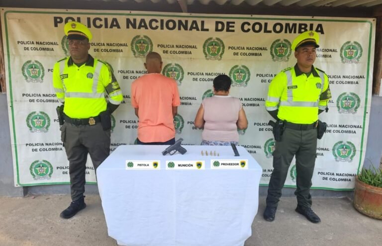 Pareja detenida en Dibulla