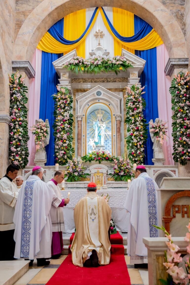 Monseñor Luis José Rueda, le pidió a la Virgen de los Remedios que interceda por La Guajira