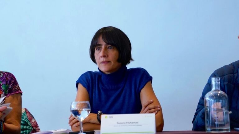 ministra de Ambiente, Susana Muhamad González