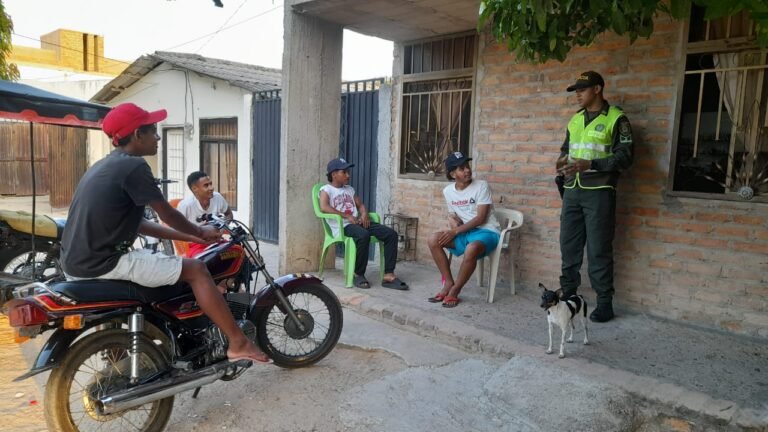Adelantaron campaña de prevención de delitos de homicidio y hurto a residencias en San Juan del Cesar