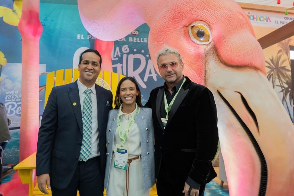 Jairo Aguilar y Sara Daza en Anato 2024