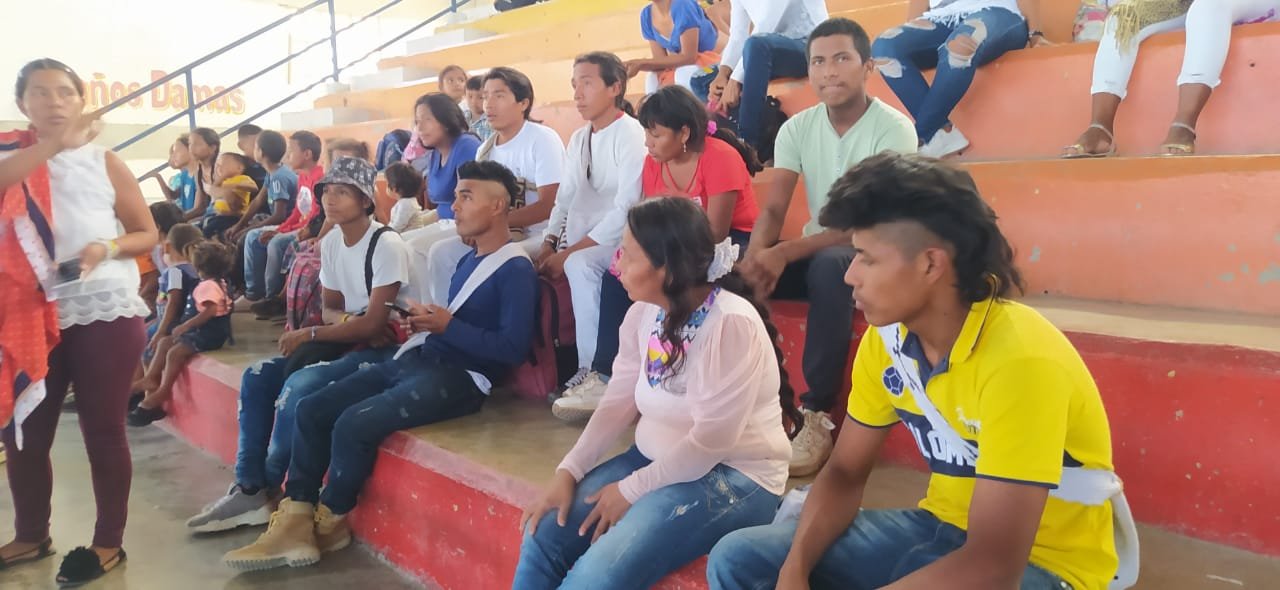 58 desplazados huyen de los combates en Contadero hacia Riohacha