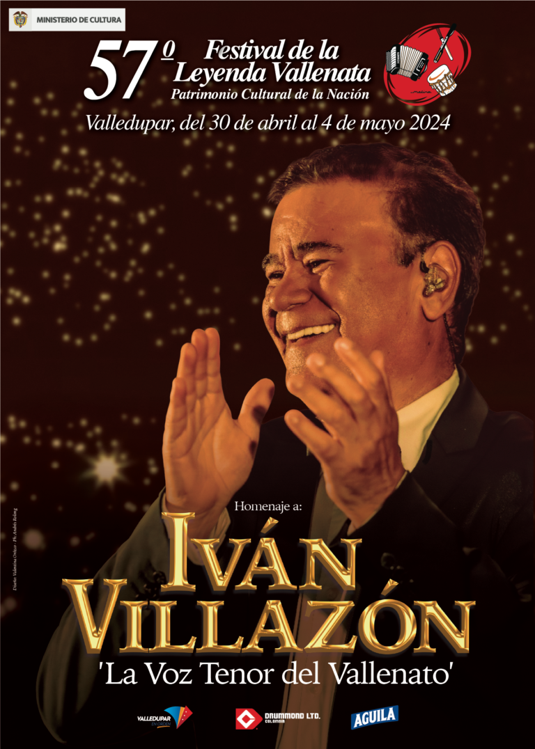 Afiche promocional 57 Festival de la Leyenda Vallenata