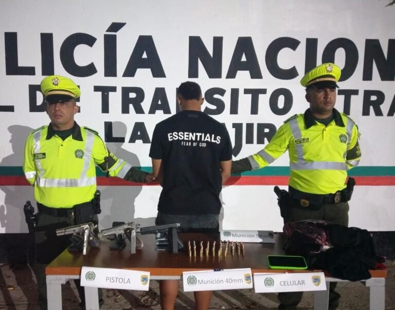 Llevaba 3 pistolas, 3 proveedores y 67 balas para 9 y tipo DUM DUM