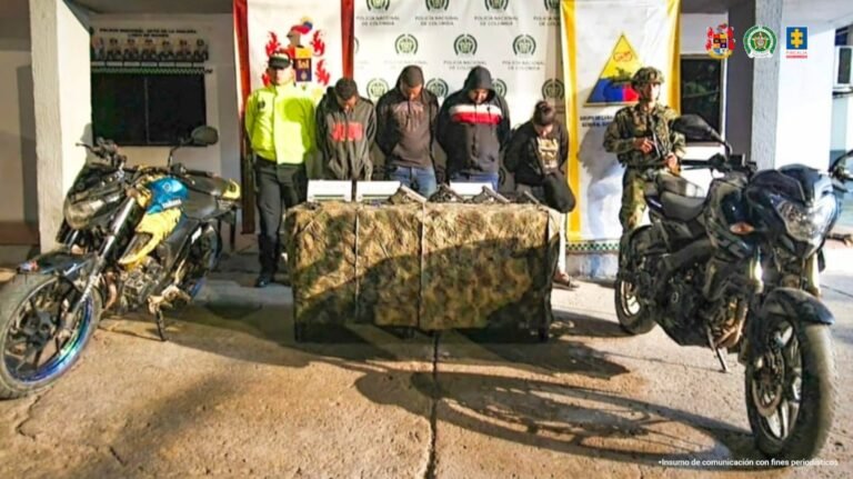La Fiscalía judicializó a cuatro personas que, al parecer, portaban armas de fuego en Uribia