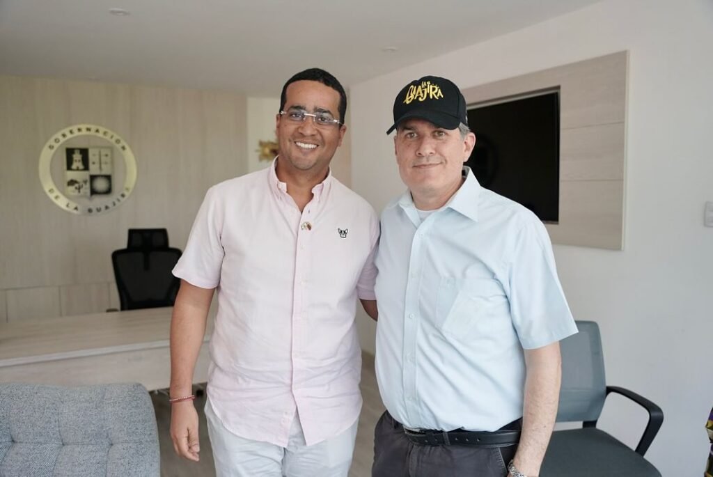 Gobernador de La Guajira, Jairo Aguilar, mantuvo encuentro con Embajador de Israel, Gali Gadan