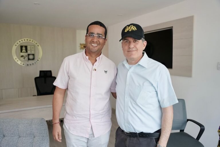 Gobernador de La Guajira, Jairo Aguilar, mantuvo encuentro con Embajador de Israel, Gali Gadan