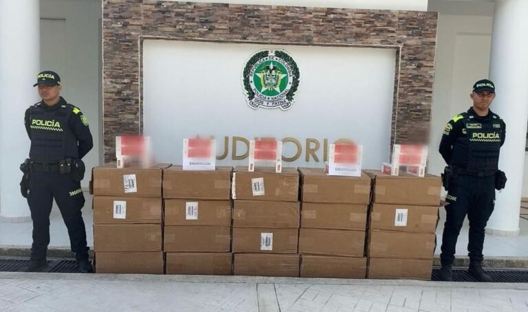 Policía incautó cigarrillos de contrabando