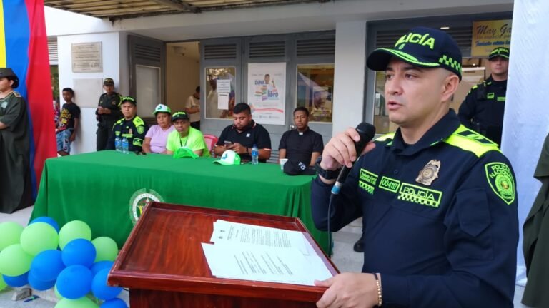 En Maicao, realizaron el lanzamiento del nuevo modelo de servicio de Policía