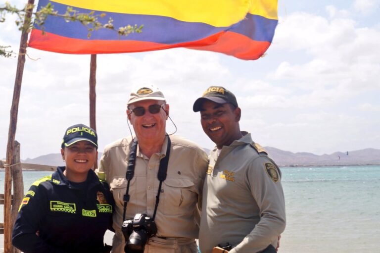 Policía de Turismo fue vital para garantizar la seguridad de turistas internacionales que arribaron al Cabo de la Vela