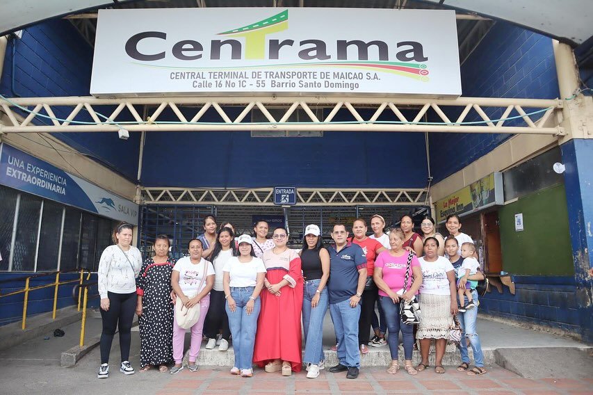 Gestoras Sociales de Maicao realizaron entrega de bonos para beneficiar a población migrante