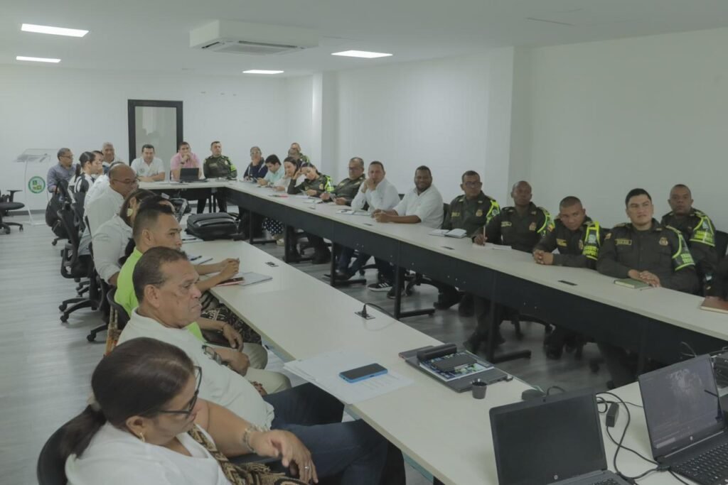 Gobernación de La Guajira lideró exitosamente la primera mesa técnica de seguridad vial