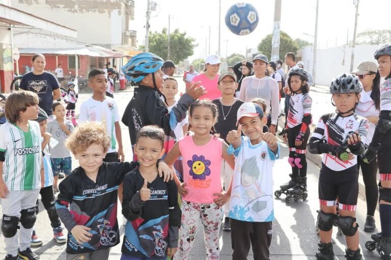 Niños, niñas y adolescentes se beneficiaron de jornada recreo-deportiva en Maicao