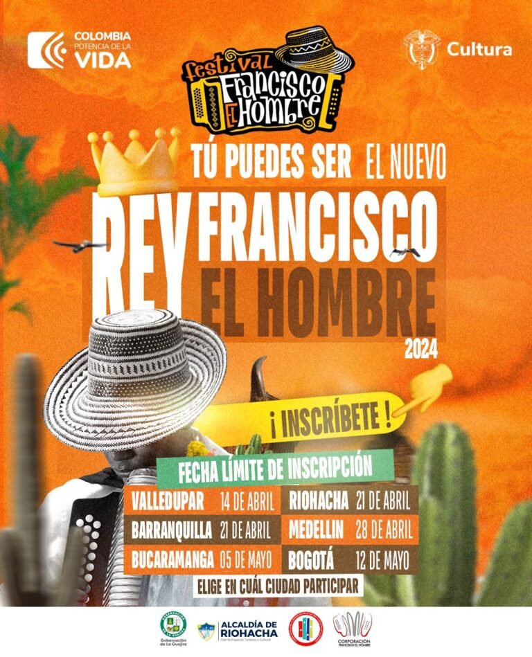 Inician eliminatorias nacionales del Festival Francisco el Hombre 2024