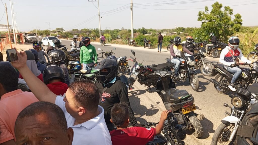 Sujetos ingresaron a los patios del tránsito de Riohacha y se roban 20 motocicletas
