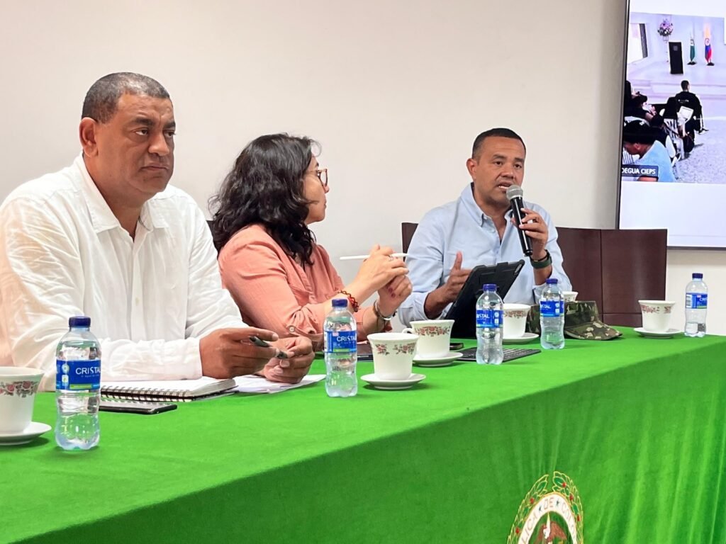 Gobernador delegado, Misael Velásquez, lideró sexto Comité Territorial de Justicia Transicional Ordinaria
