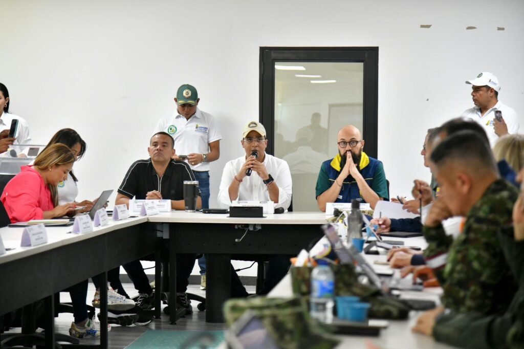 Jairo Aguilar, gobernador de La Guajira, solicitó al director de UNGRD trabajar de la mano para la ejecución de proyectos