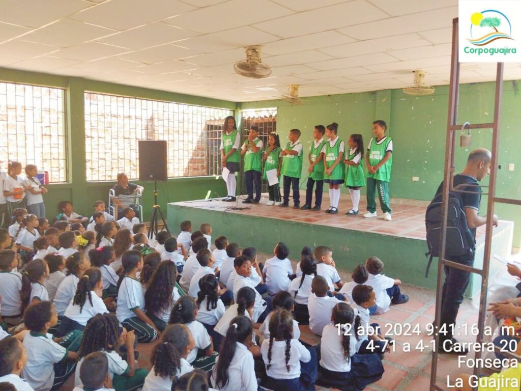Corpoguajira apoyó formulación de Proyecto Ambiental Escolar en el municipio de Fonseca