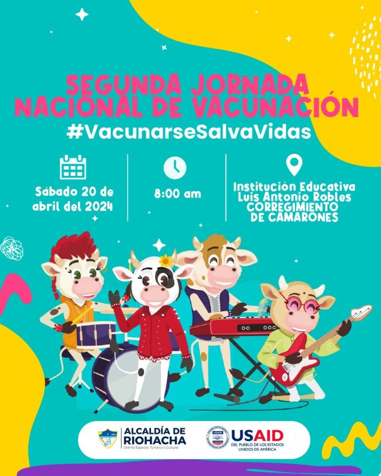 Riohacha se prepara para participar de la segunda jornada nacional de vacunación